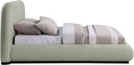 Vaughn - Chenille Bed With Black Base
