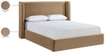 Kendall - Velvet Upholstered Bed