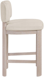 Paloma - Faux Leather Upholstered Counter Stool (Set of 2)