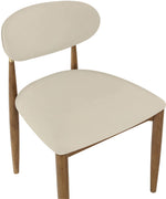 Riccio - Side Chair (Set of 2) - Walnut Frame