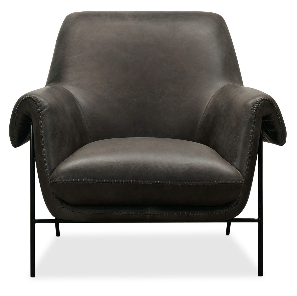 CC - Ambroise Metal Frame Club Chair