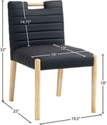 Aimee - Dining Side Chair (Set of 2) - Light Brown Legs