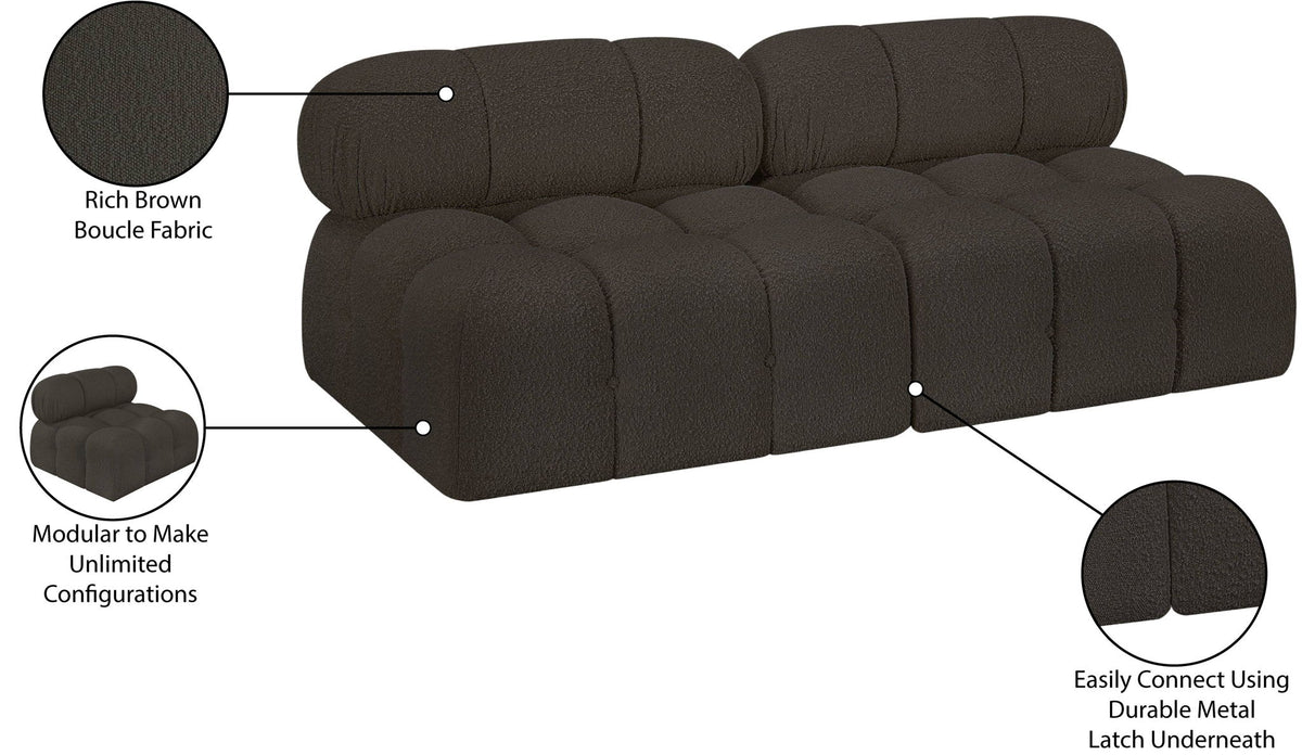 Ames - 2 Seat Modular Armless Sofa