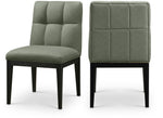Adrian - Dining Side Chair (Set of 2) - Black Legs