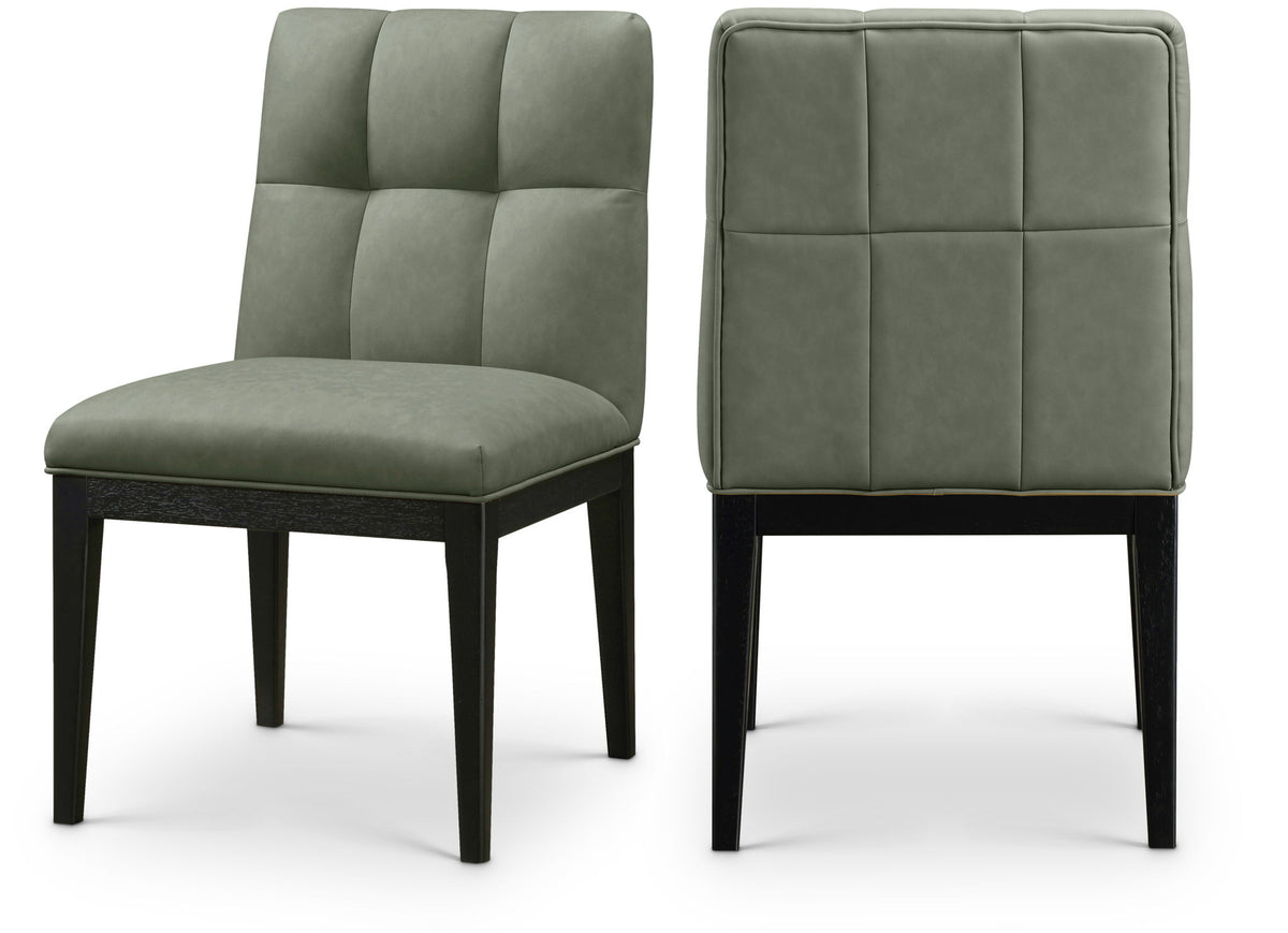 Adrian - Dining Side Chair (Set of 2) - Black Legs