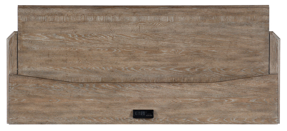 Work Your Way - Computer Credenza - Light Brown