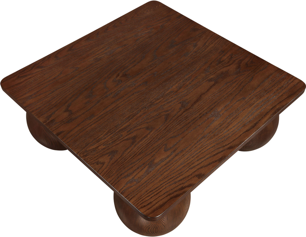 Fitch - Oak Veneer Coffee Table - 4 Legs