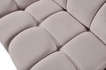 Orin - Velvet 5 Piece Modular Sectional