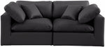 Comfy - Faux Leather Modular Sofa 2 Seats