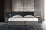 Eastern King Ferrara - Modern Volcano Oxide Grey Bed by VIG Furniture - View 1