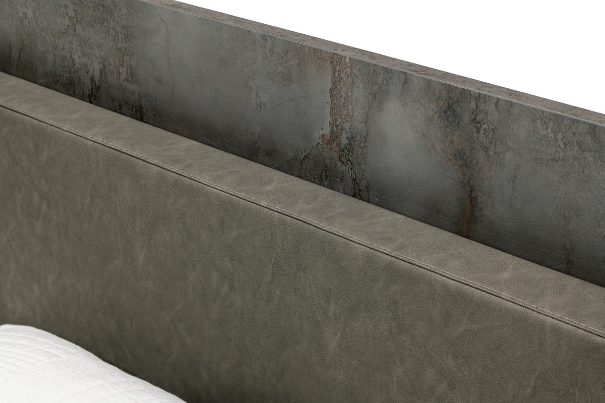 Ferrara - Queen Modern Volcano Oxide Grey Bed with Nightstands by VIG Furniture - View 4