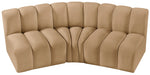 Arc - Velvet 3 Piece Modular Corner Sofa