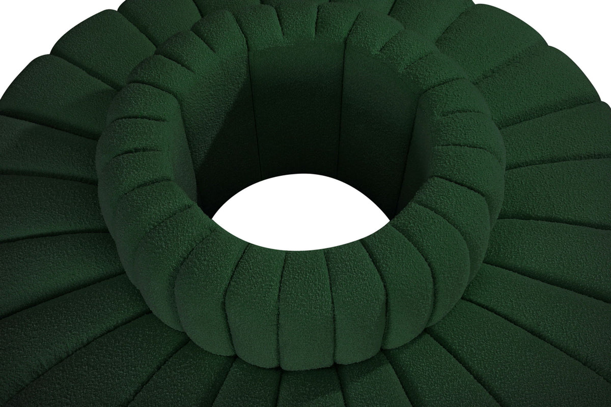 Arc - Boucle Fabric 8 Piece Round Modular Sofa