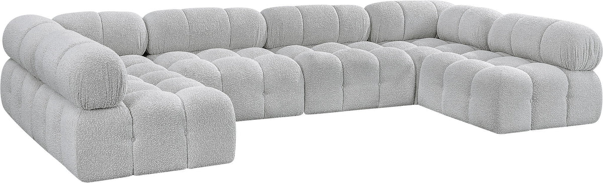 Ames - 6 Piece Fabric Modular Sectional