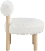 Ambre - Shearling Fabric Accent Chair