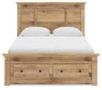 Makidern - Panel Storage Bed