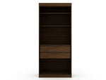 Manhattan Mulberry - Wardrobe Closet With Open Space