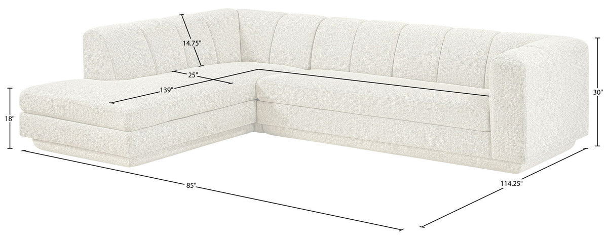 Modari - Sectional - Cream