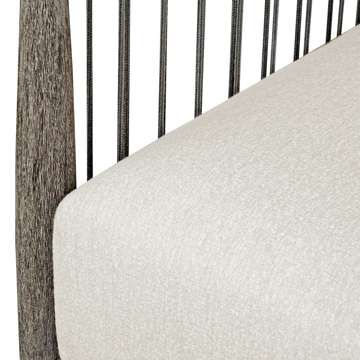 Borneo - Outdoor Lounge Chair - White / Dark Gray