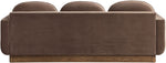 Diviento - Velvet Performance Fabric Upholstered Sofa