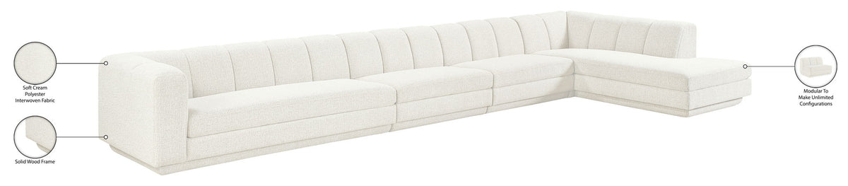 Modari - Sectional - Cream