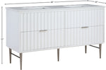 Modernist - Bathroom Vanity With Chrome Legs