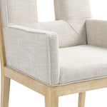 Gwendolyn - Dining Arm Chair With Natural Frame