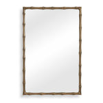 Brass Bamboo - Rectangle Mirror - Brass / Gold