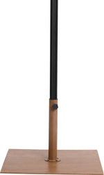 Amalfi - Aluminum Patio Umbrella - Light Brown Base / Black Pole