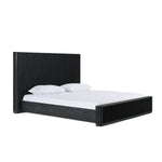 Fields - Modern Black Acacia Bed by VIG Furniture - View 2