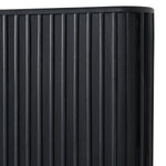 Fields - Modern Black Acacia Bed by VIG Furniture - View 4