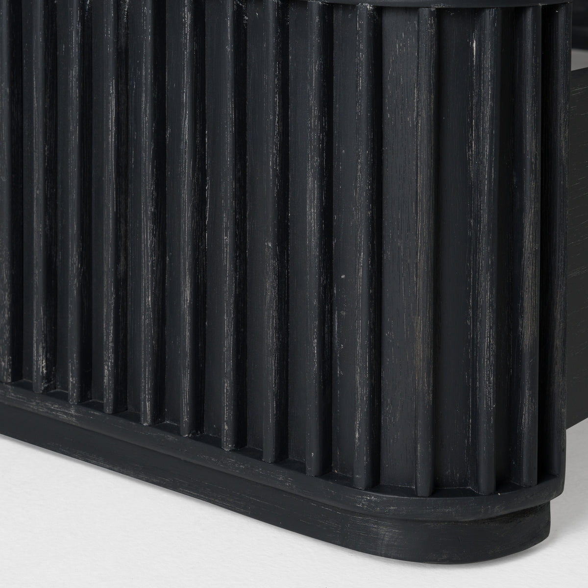 Fields - Modern Black Acacia Bed by VIG Furniture - View 5