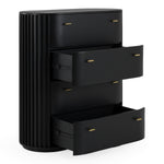 Fields - Modern Black Acacia Chest by VIG Furniture - View 12
