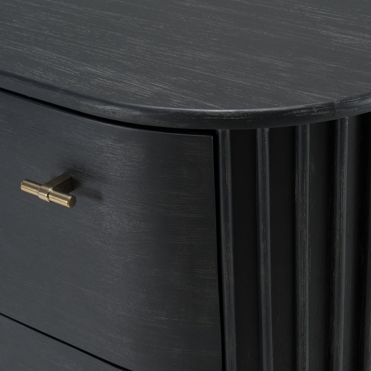 Fields - Modern Black Acacia Chest by VIG Furniture - View 6
