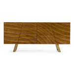 Finley Mid-Century Walnut & Gold Buffet by VIG Furniture - View 1