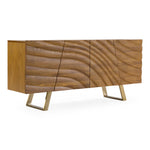 Finley Mid-Century Walnut & Gold Buffet by VIG Furniture - View 5