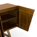 Finley Mid-Century Walnut & Gold Buffet by VIG Furniture - View 9