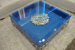 LS538 Emma Modern White Coffee Table w/ Glass Top by VIG Furniture - View 4
