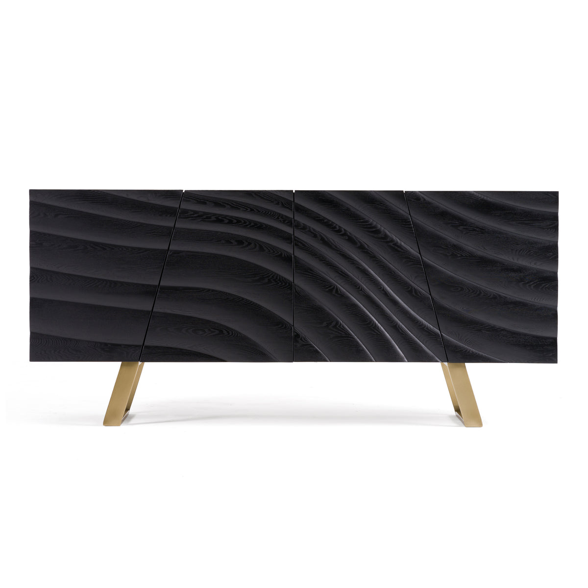 Finley Mid-Century Black & Gold Buffet by VIG Furniture - View 1