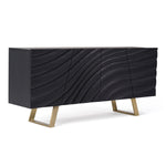 Finley Mid-Century Black & Gold Buffet by VIG Furniture - View 4