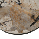 Finsbury - Modern Ceramic + Dark Grey Brass Oval Dining Table by VIG Furniture - View 4