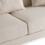Fleury - Contemporary Cream Fabric and Walnut Sofa by VIG Furniture - View 6