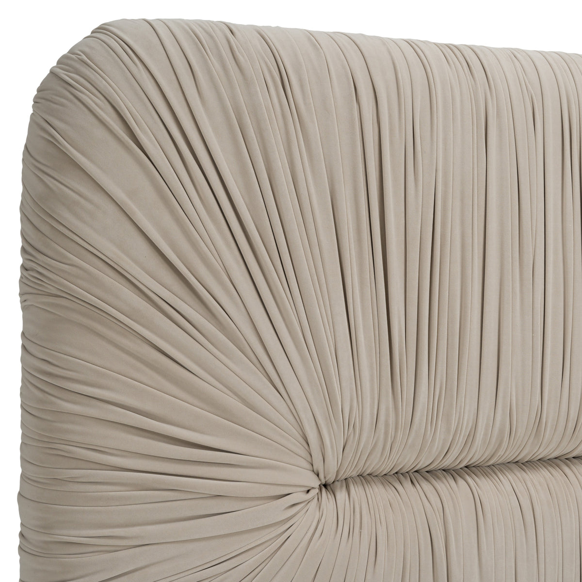 Florence - Modern Beige Velvet + Gold Bed by VIG Furniture - View 5