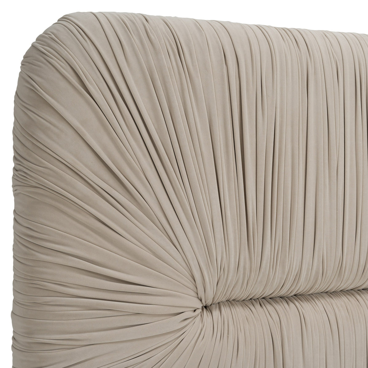 Florence - Modern Beige Velvet + Leatherette Bedroom Set by VIG Furniture - View 3