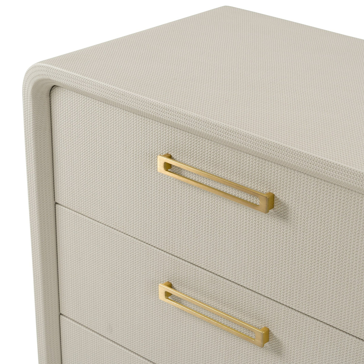 Florence - Modern Beige Leatherette + Gold Dresser by VIG Furniture - View 7