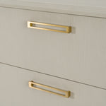 Florence - Modern Beige Leatherette + Gold Chest by VIG Furniture - View 3