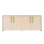 Florence - Modern Beige Leatherette + Gold Buffet by VIG Furniture - View 1