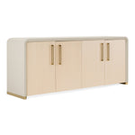 Florence - Modern Beige Leatherette + Gold Buffet by VIG Furniture - View 7