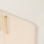 Florence - Modern Beige Leatherette + Gold Buffet by VIG Furniture - View 4