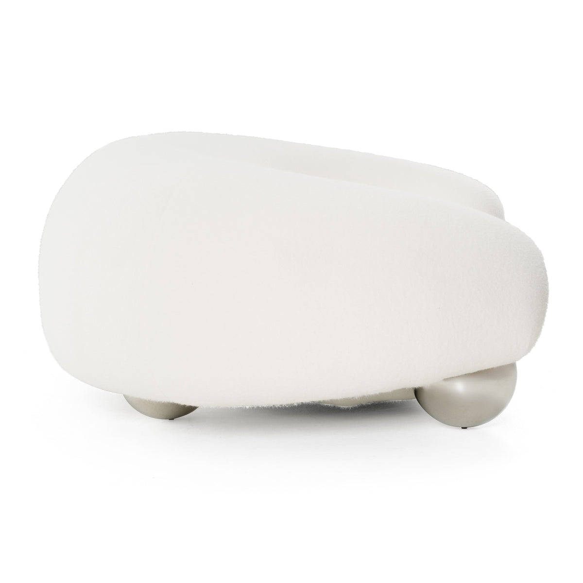 Fortune - Contemporary White Fabric Sofa by VIG Furniture - View 5